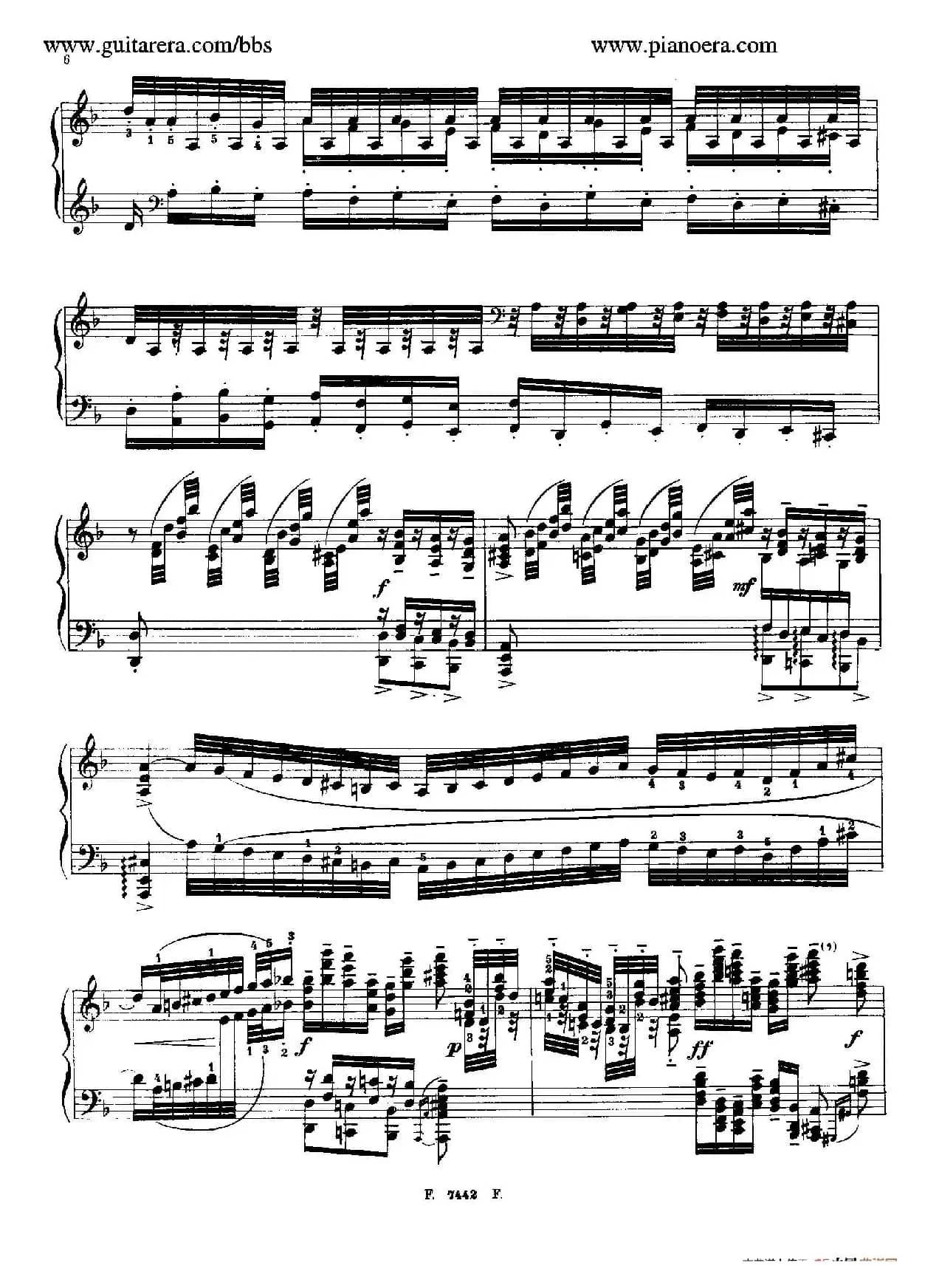 d小调托卡塔与赋格（BWV 565·柯尔托改编钢琴独奏版）