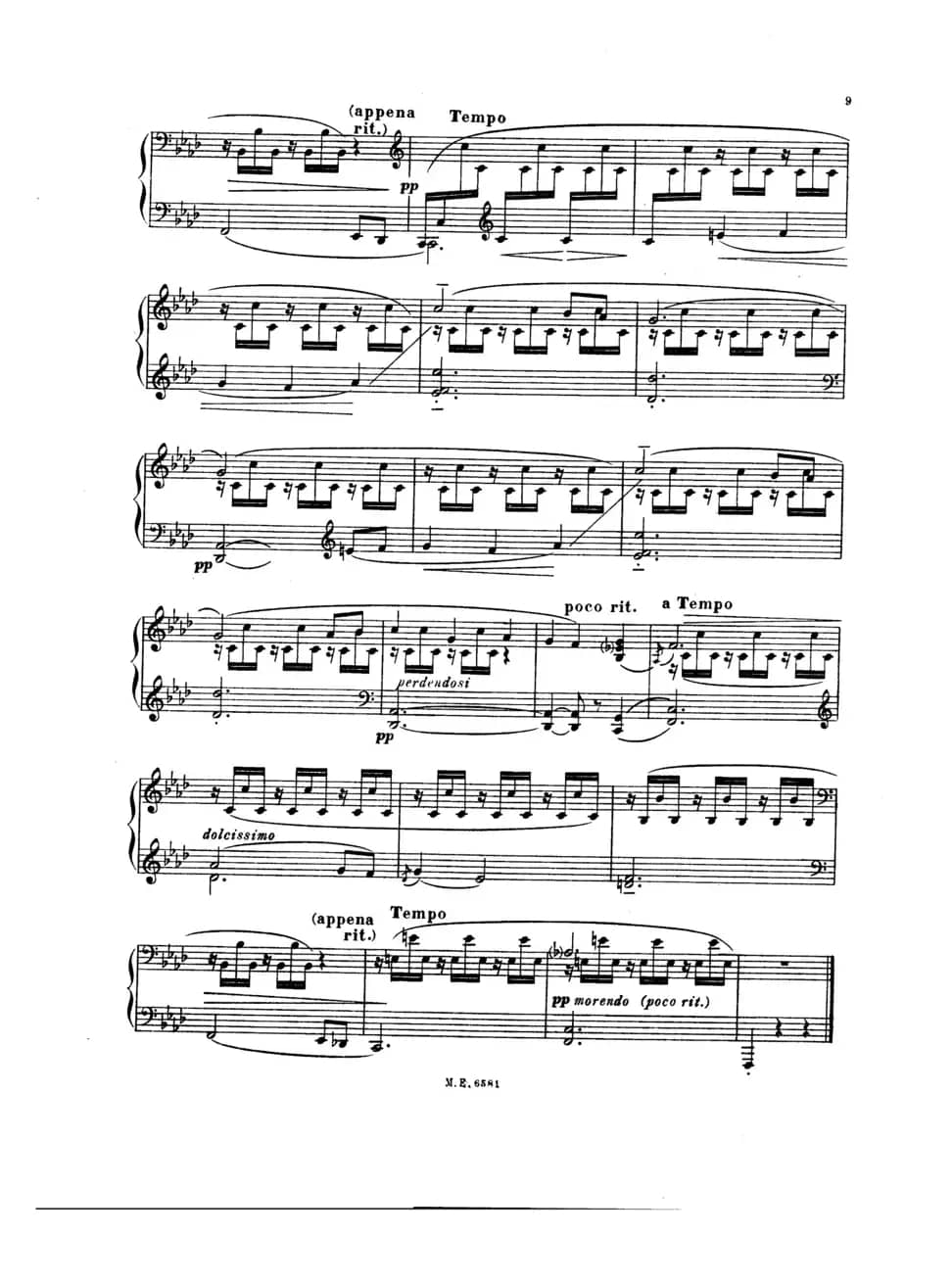 7 Canciones Populares Espanolas（七首西班牙民歌·3·钢琴独奏版）