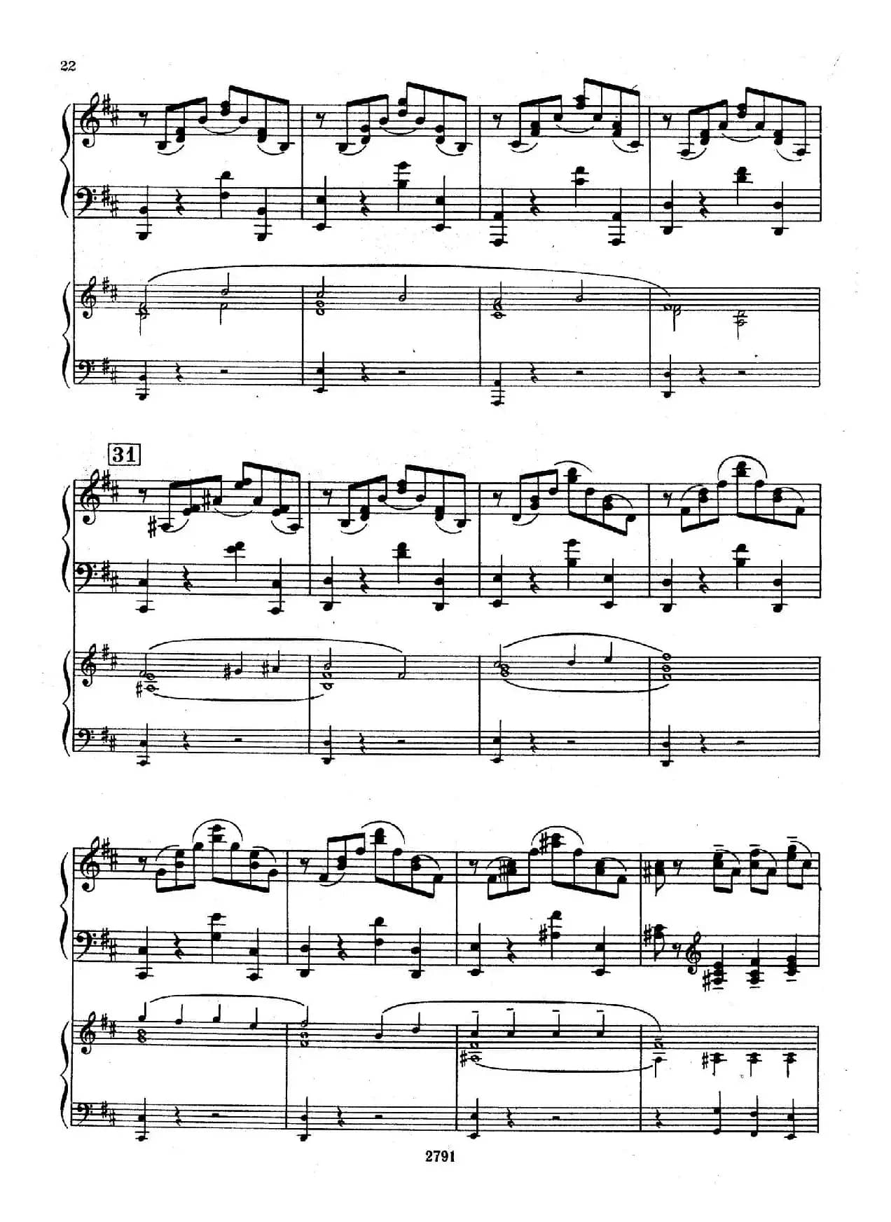 Piano Concerto No.3 in D major, Youth Op.50 - 2 pianos（D大调第三钢琴协奏曲“为青少年而作”Op.50·双钢琴）