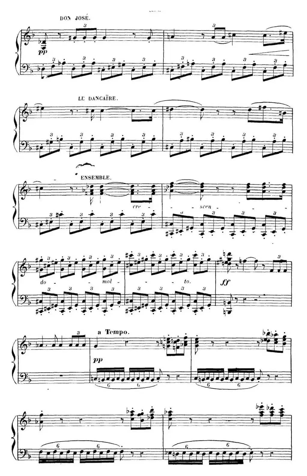 Carmen for Solo Piano（卡门全剧钢琴独奏版）（No.24）