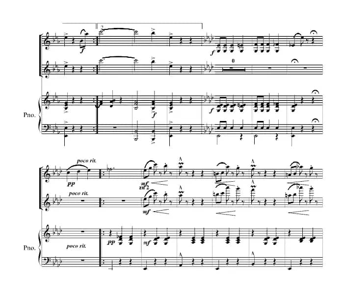 春之声圆舞曲（双钢琴）