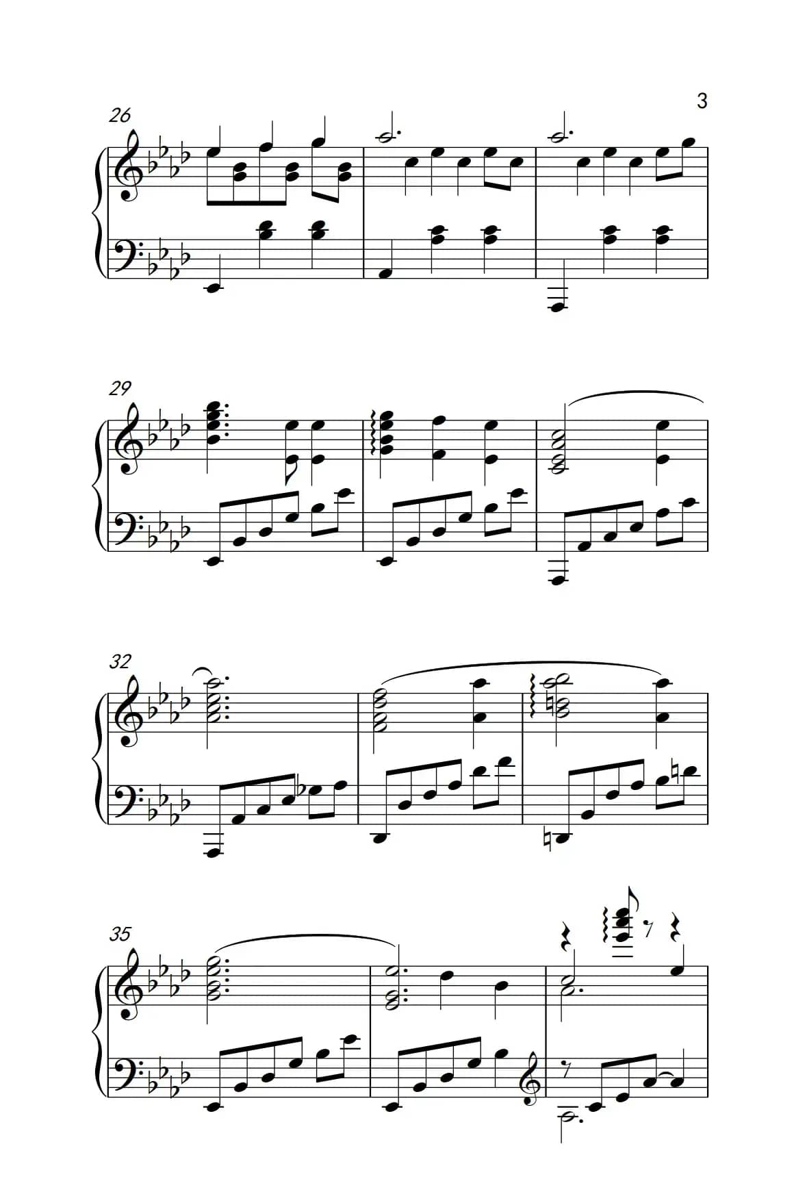 雪绒花 （电影《音乐之声》插曲 《弹吧音教》版）