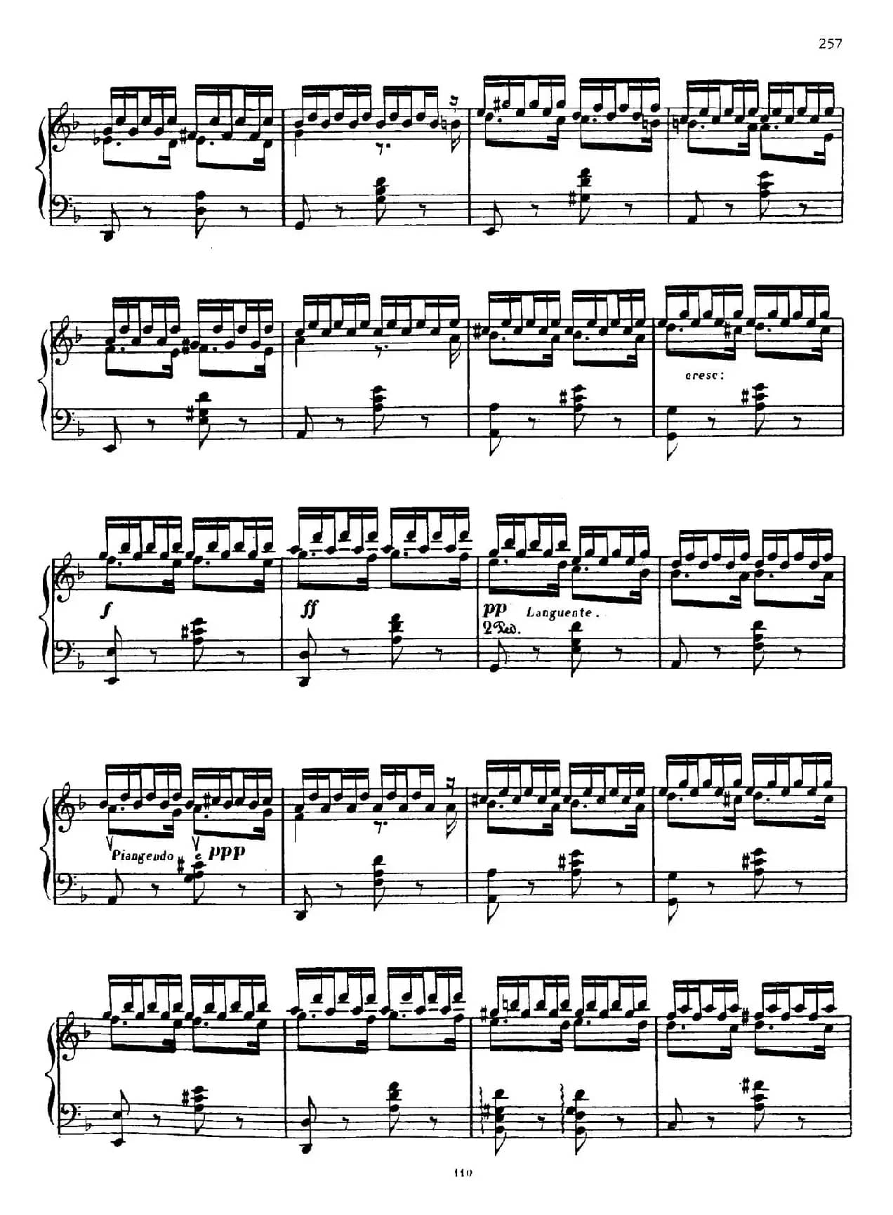 Etude in F Major Madeleine（F大调练习曲）