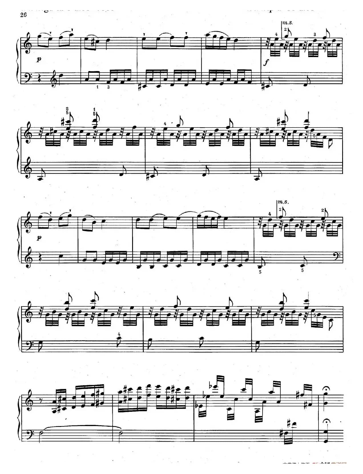 Rondo in C Major（C大调回旋曲）