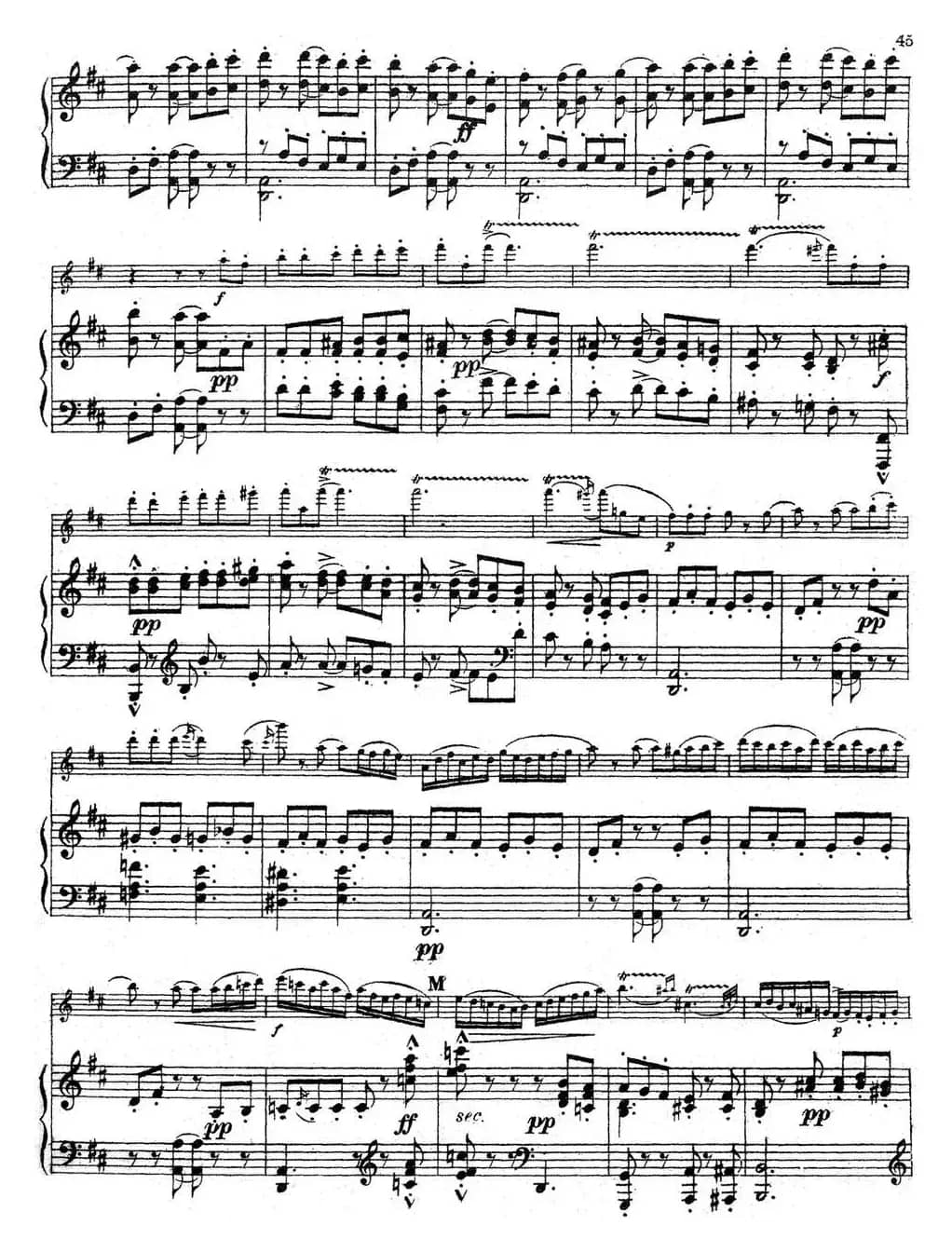 Symphonie Espagnole Op.21，No.5（西班牙交响曲）（小提琴+钢琴伴奏）