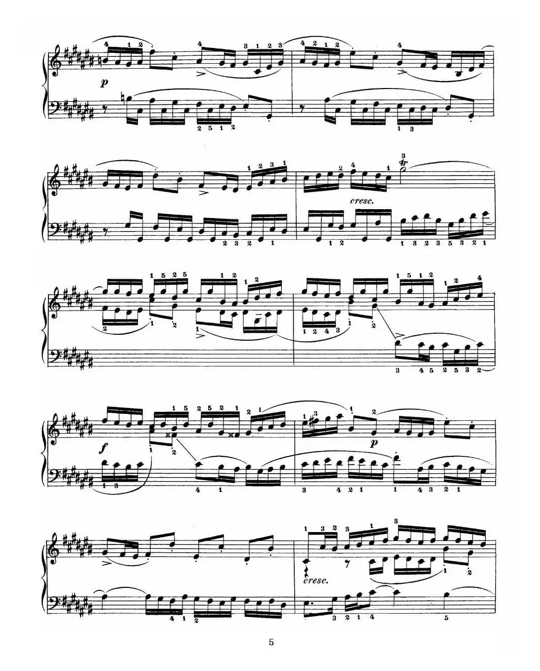 巴赫《平均律钢琴曲集》（Prelude & Fugue-3）