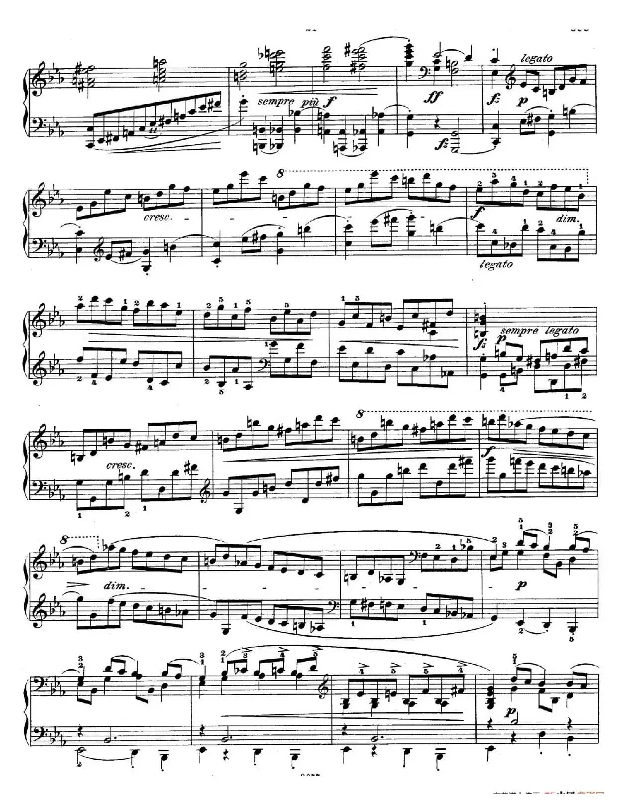 Piano Sonata No.1 in c Minor Op.4 (c小调第一钢琴奏鸣曲)