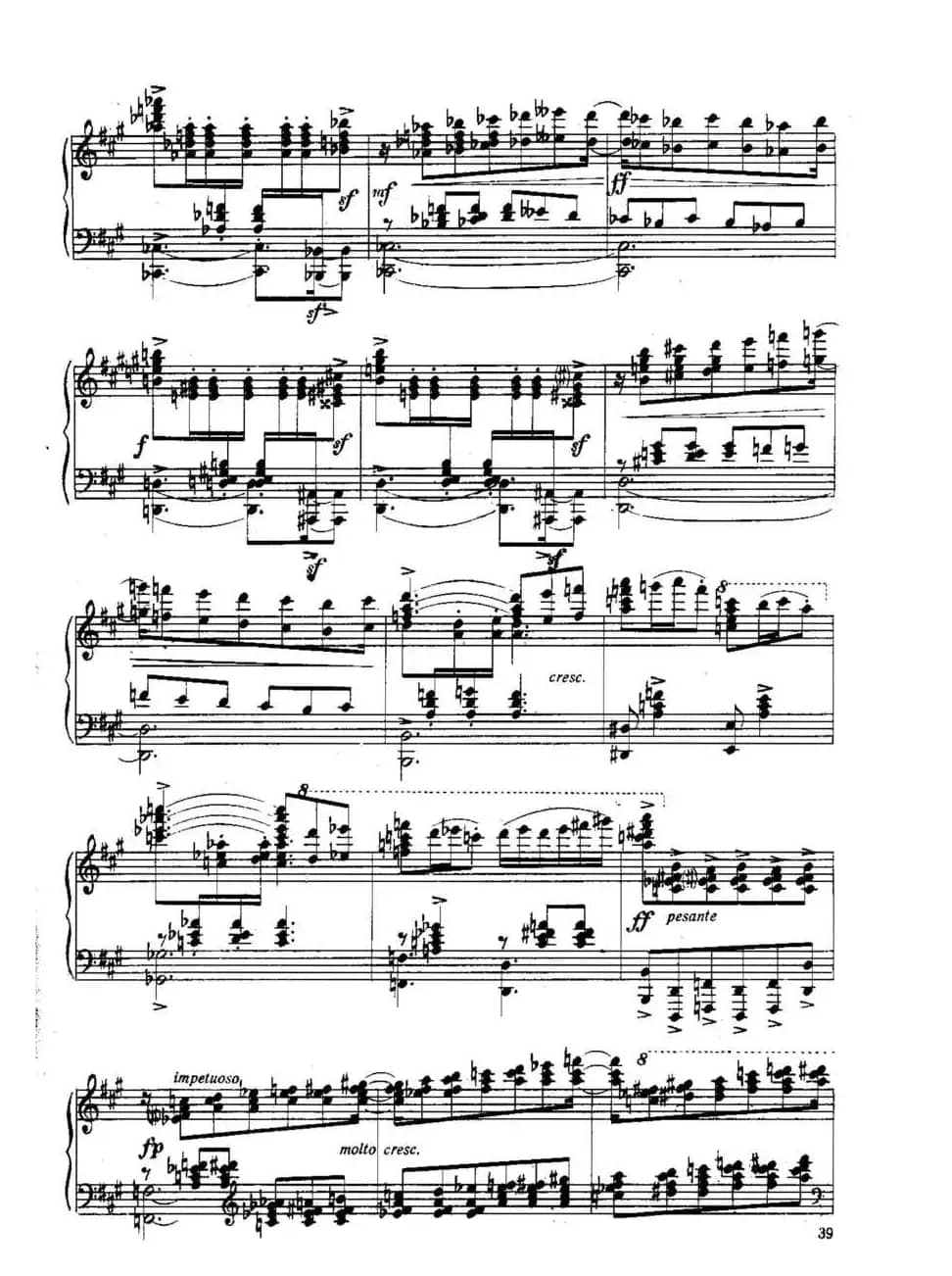 Six Préludes Exotiques Op·17（6首特色前奏曲·3）