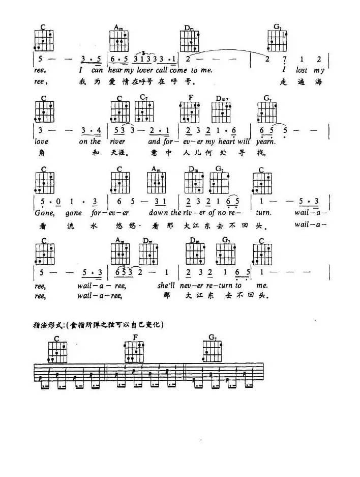 The River Of No Return（大江东去）