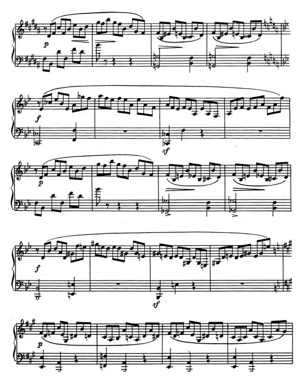 斯克里亚宾 钢琴练习曲 Op.42 No.1 Alexander Scriabin Etudes