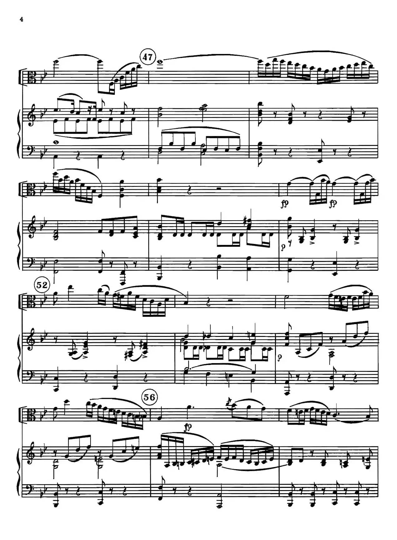 FANTASIE（幻想曲）（中提琴+钢琴伴奏）