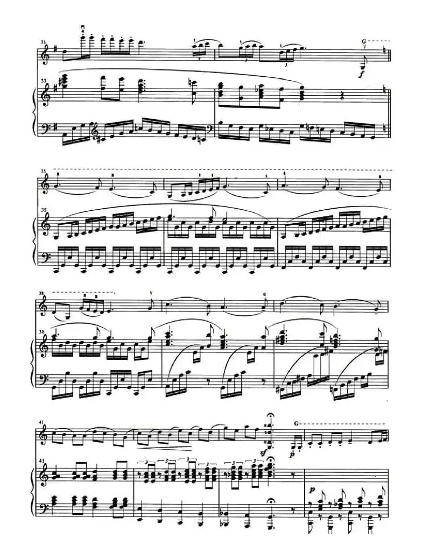 游击隊之歌（小提琴+钢琴伴奏）