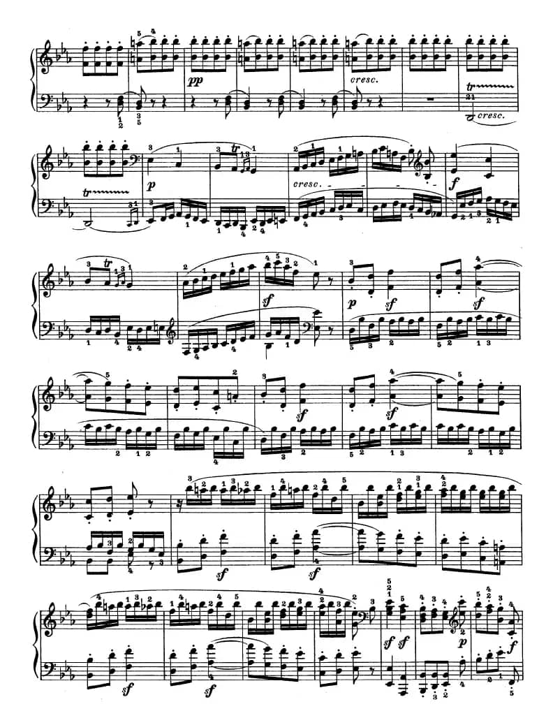 SONATE（第十三钢琴奏鸣曲-Op.27 No.1）