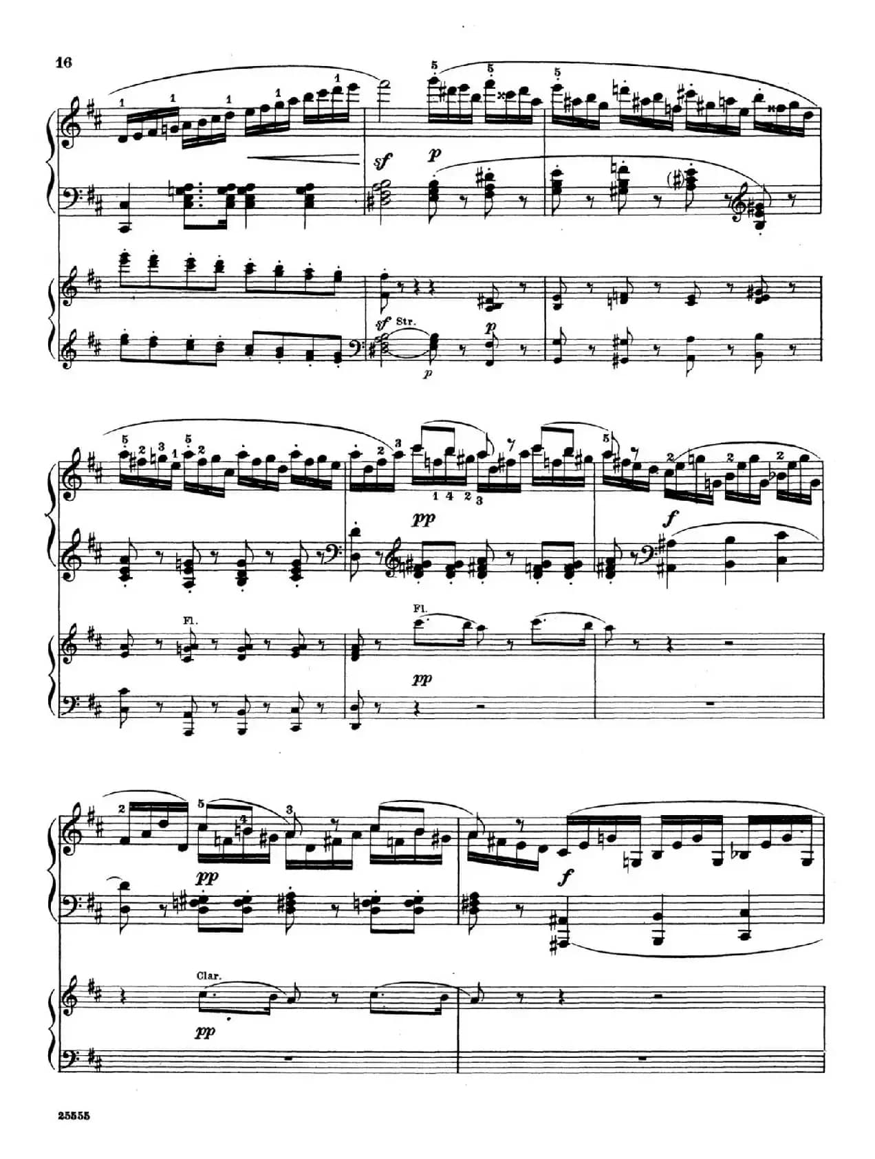 Capriccio Brillante in B Major Op.22（B大调华丽随想曲·双钢琴）