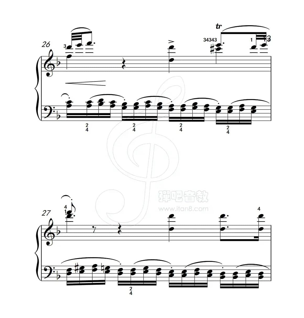 练习曲 46（克拉莫钢琴练习曲60首）