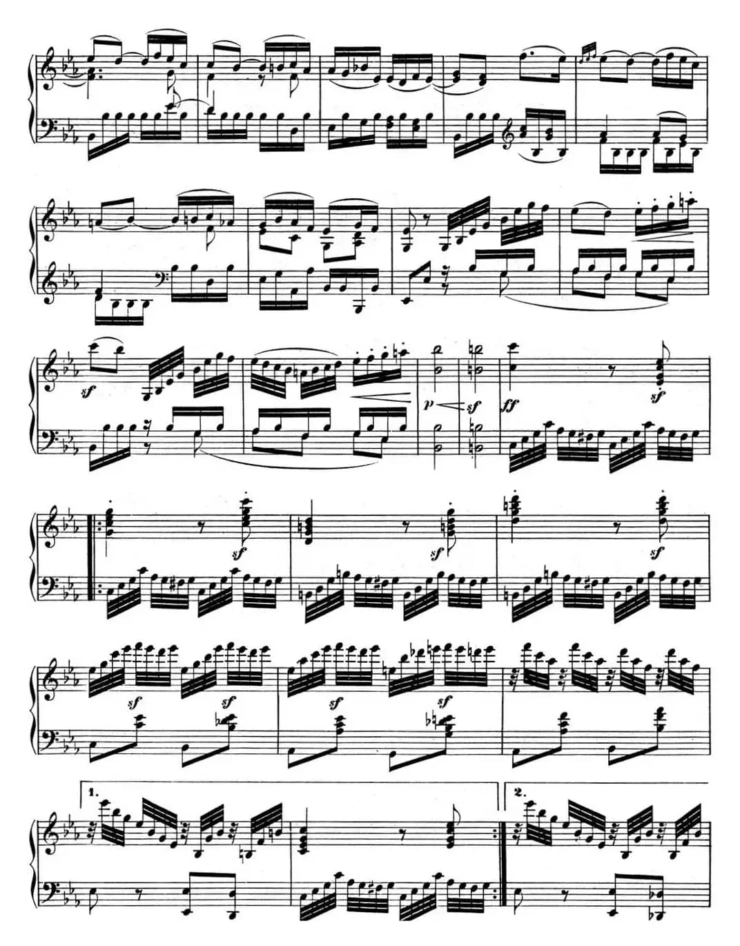 贝多芬钢琴奏鸣曲04 大调奏鸣曲 降E大调 Op.7 E-flat major