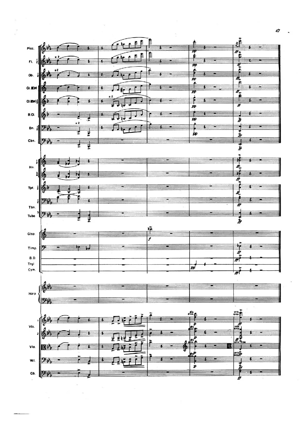 OVERTURE TO CANDIDE（《坎迪德》序曲）（交响乐总谱）