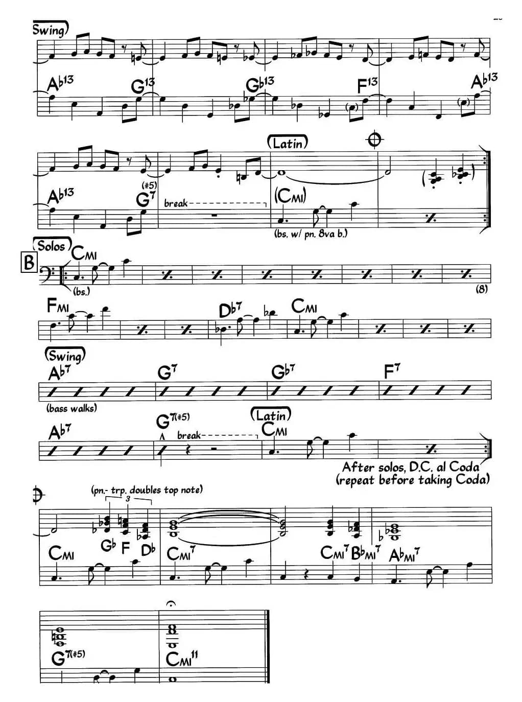 Nutville（爵士钢琴曲）