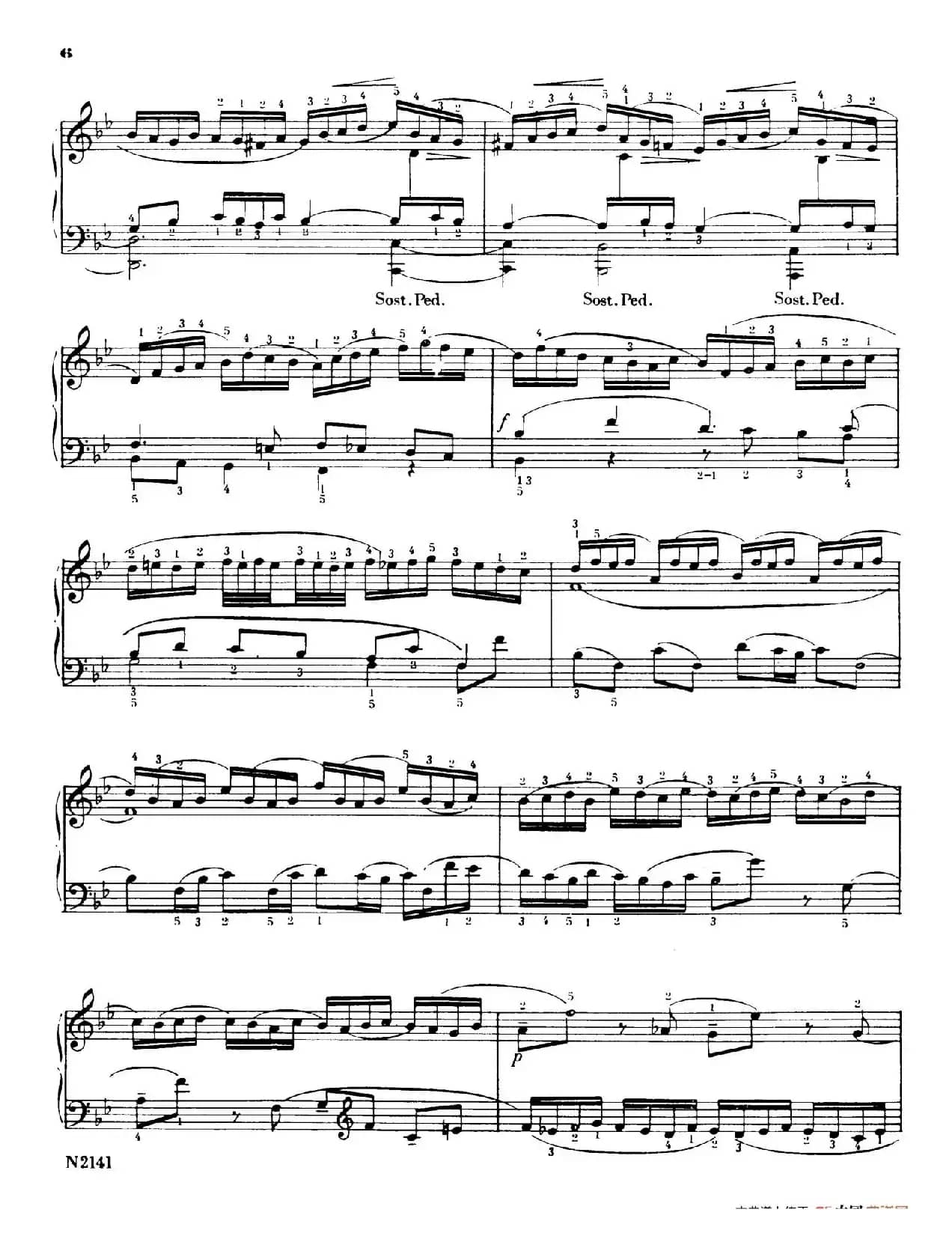 Fugue in g Minor BWV 578（g小调赋格·Briskier改编钢琴独奏版）