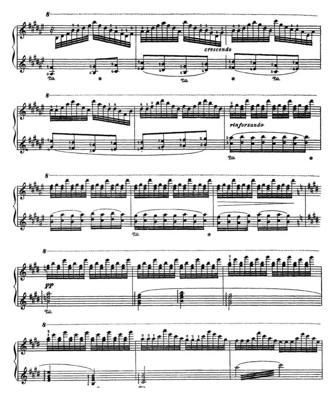 李斯特 旅游岁月 第三集 S.163 No.4 艾斯特庄园的喷泉