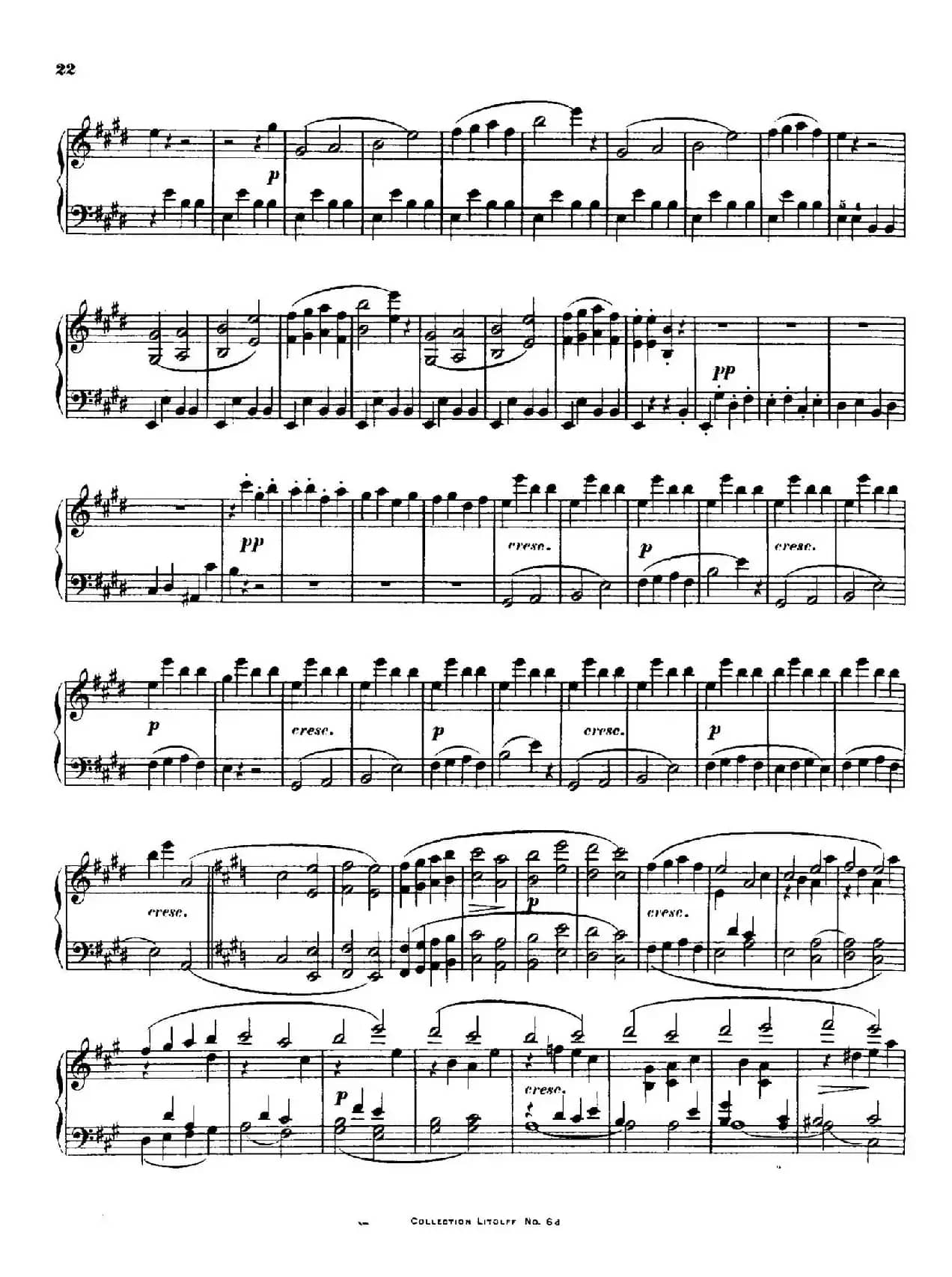 Quartet No.14(升c小调第十四弦乐四重奏钢琴版)