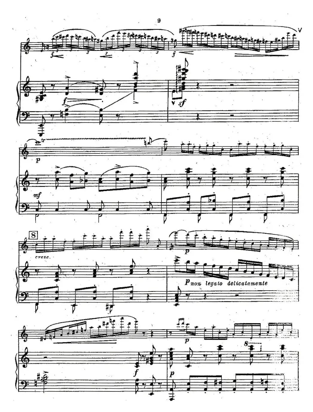 Chaminade Flute Concertino（莎米纳德长笛协奏曲）