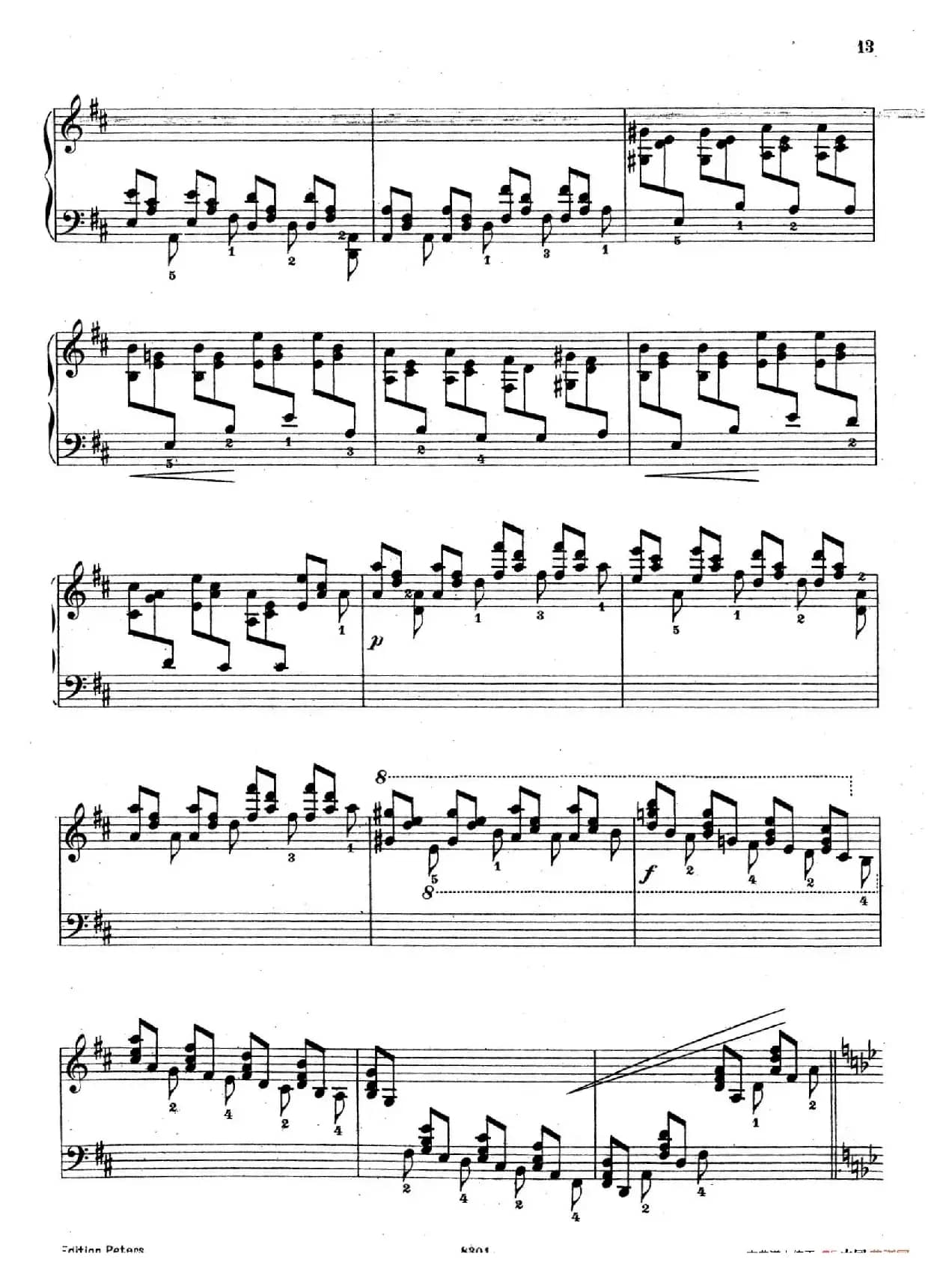 Six Pieces Op.32（6首小品·6. 精灵 ）