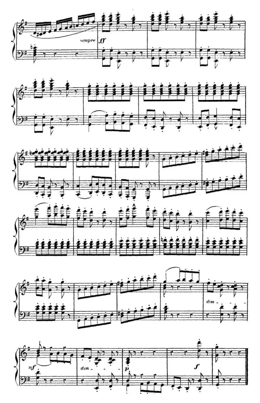 Carmen for Solo Piano（卡门全剧钢琴独奏版）（No.25）