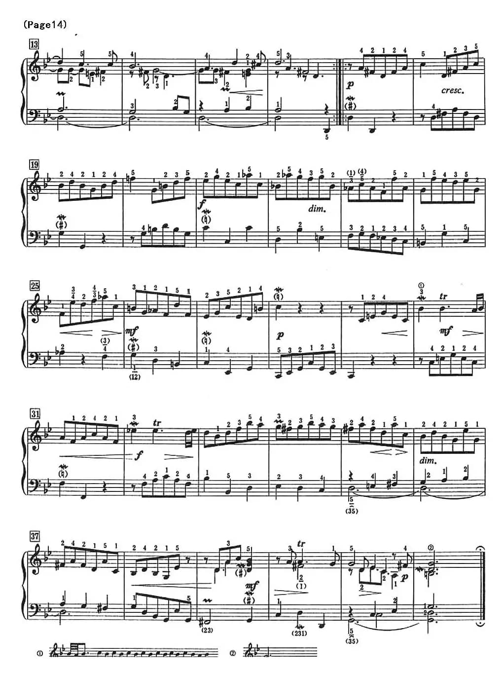 巴赫小前奏曲（NO.9-NO.12）