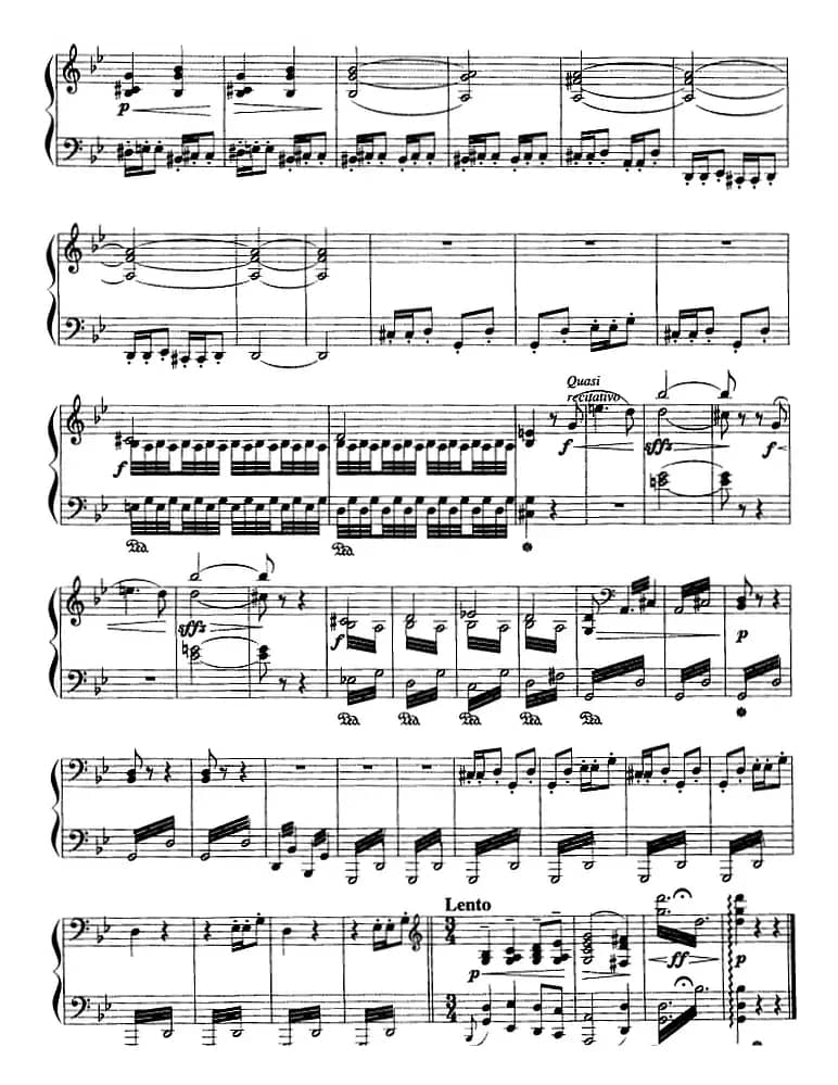 现代钢琴曲：4、意象（Op.44，No.32）