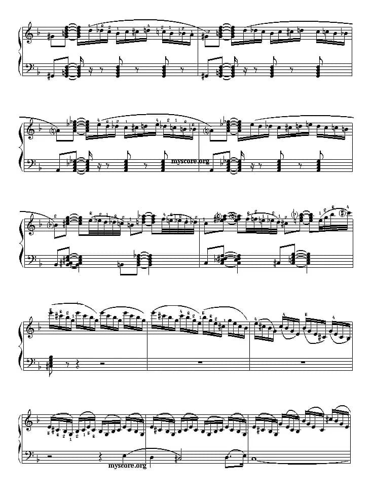 快板（D大调手风琴协奏曲第三乐章）