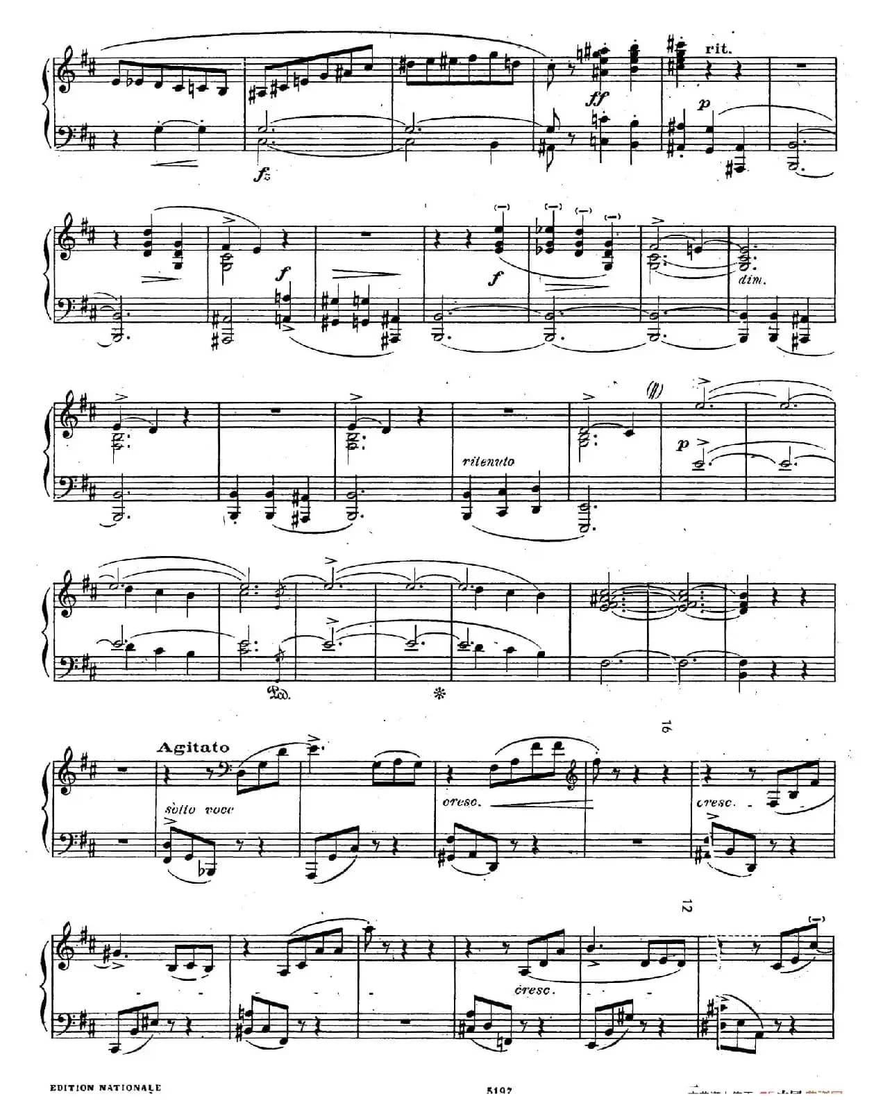 Scherzo No.1 in b Minor Op.20(b小调第一谐谑曲)