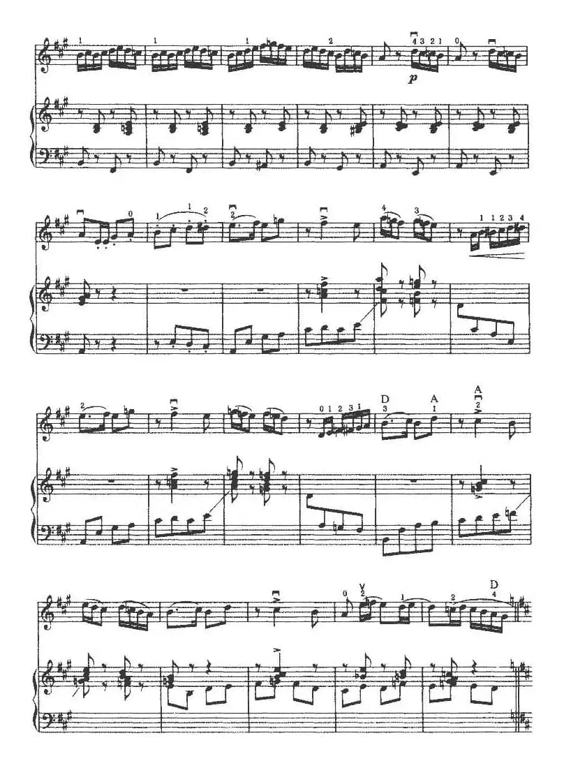 第三二胡狂想曲（二胡+钢琴伴奏）