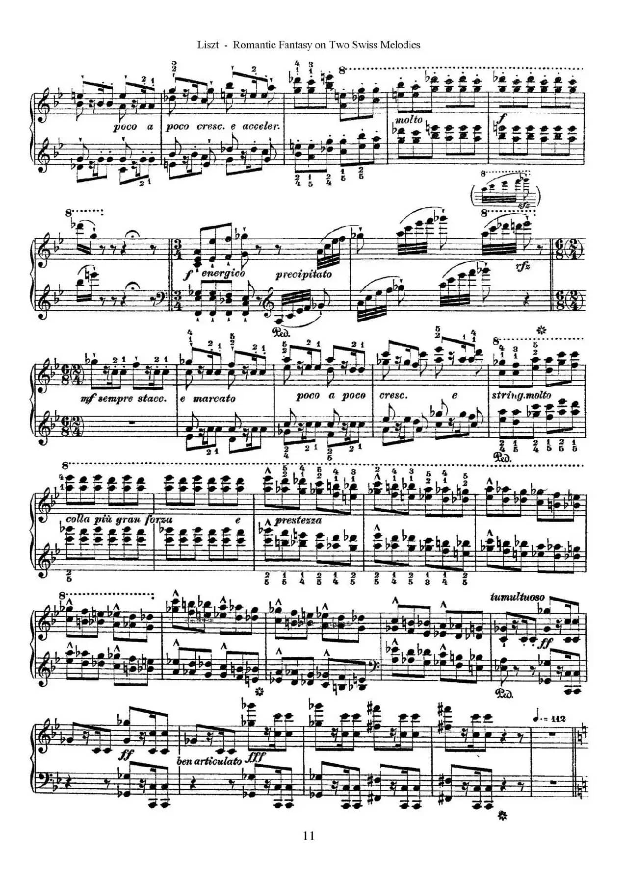 Romantic Fantasy on 2 Swiss Melodies Op.5（浪漫幻想曲）