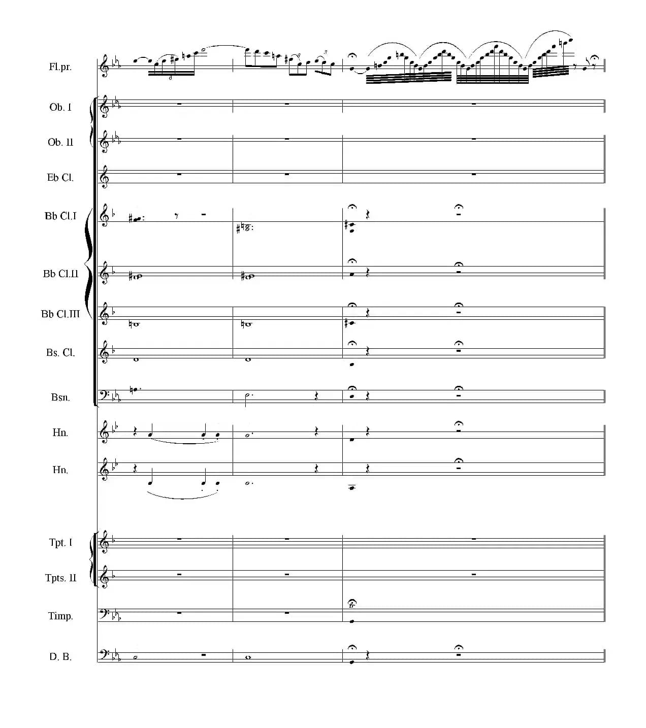 流浪者之歌（长笛与管乐队）