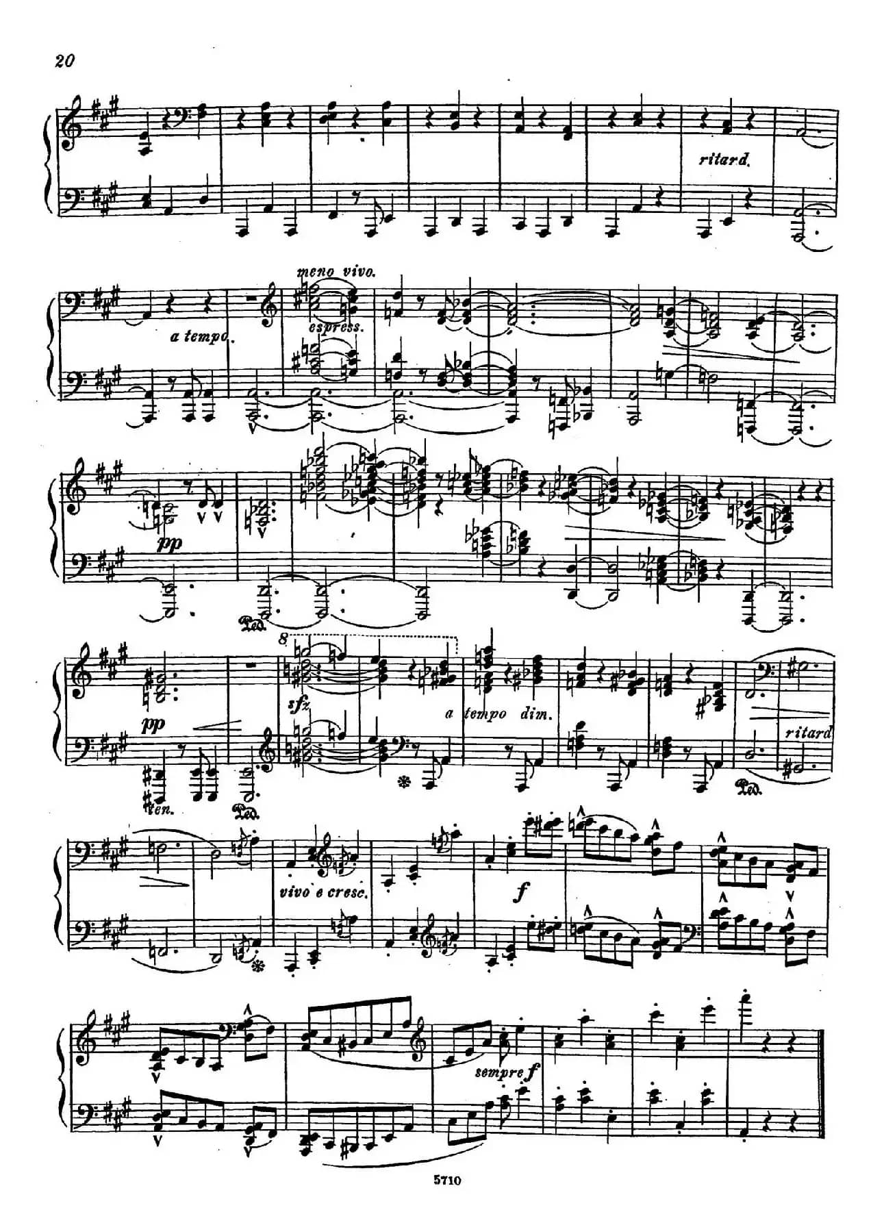 16 Preludes Op.9（16首前奏曲·15）