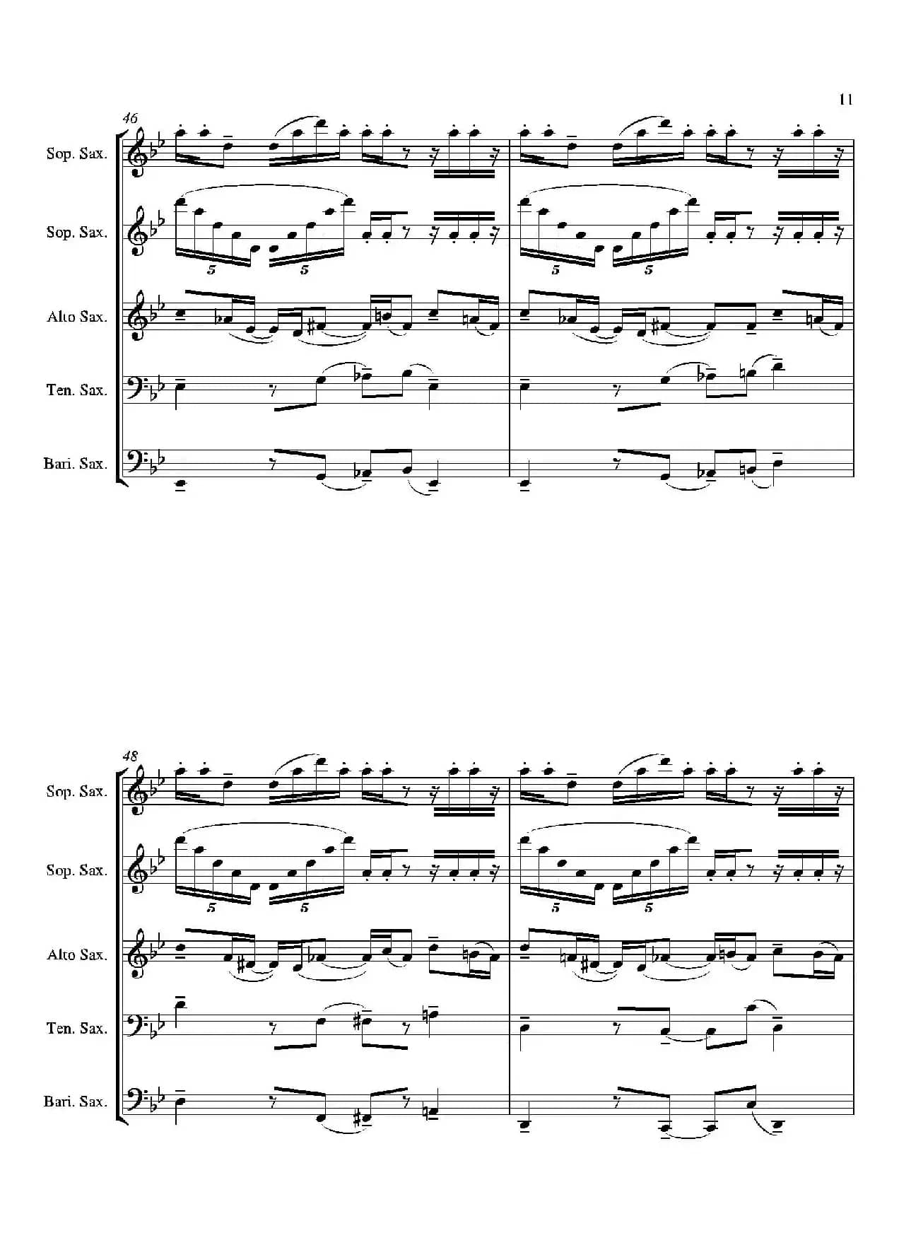 Tango（合奏总谱）