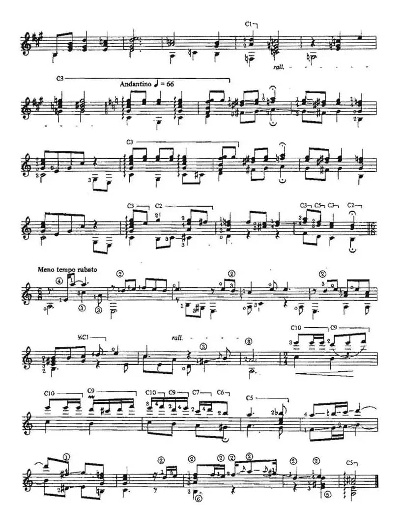 Armonias de America（古典吉他）