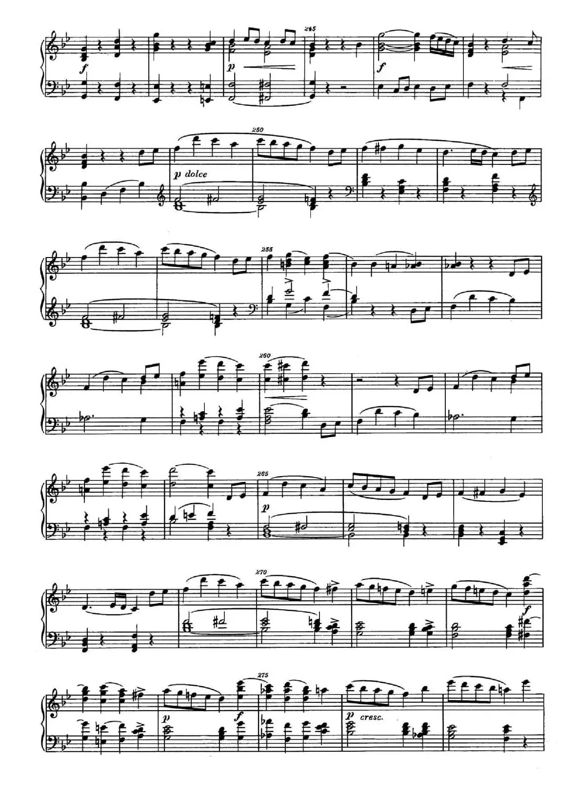 降B大调钢琴奏鸣曲 （Piano Sonata in B-flat Major Op.1）