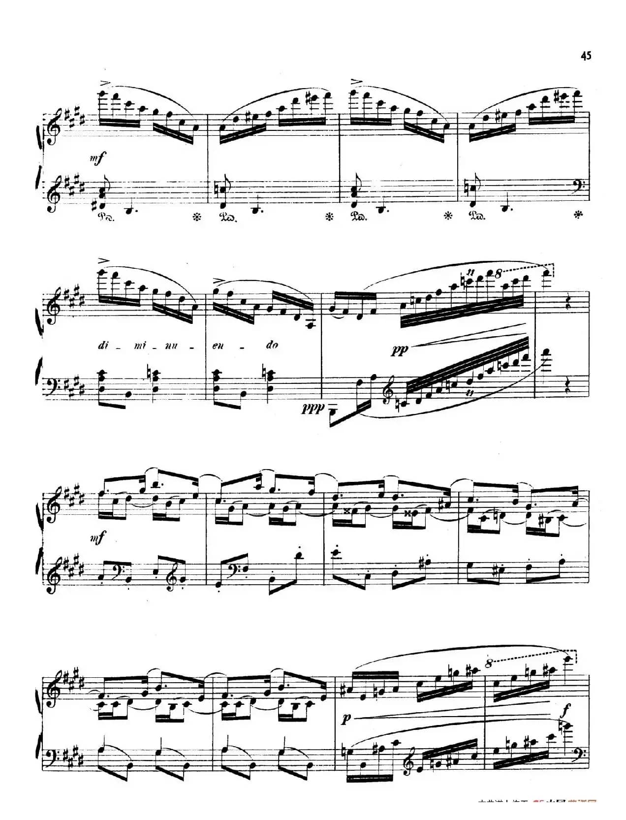 24 Characteristic Pieces Op.36（24首性格小品·9）