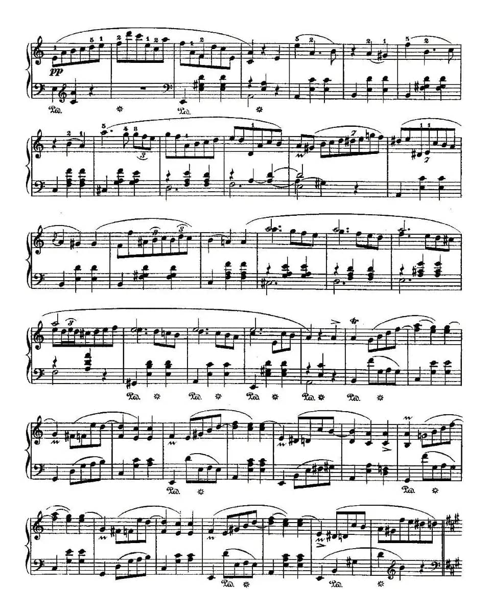 valse brillante，Op.34, No.2