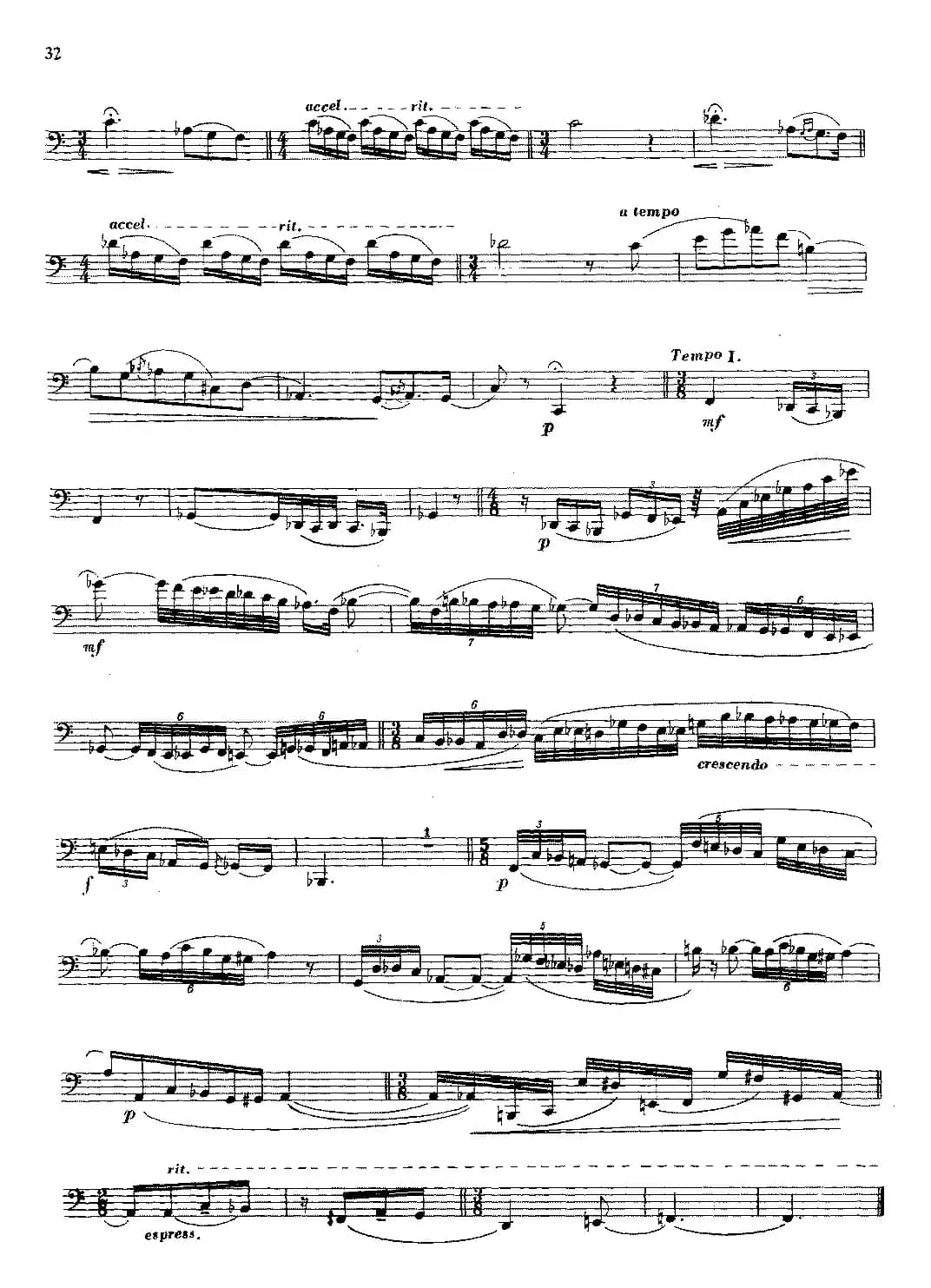 大管高级练习曲 第二部分 节奏练习（2）