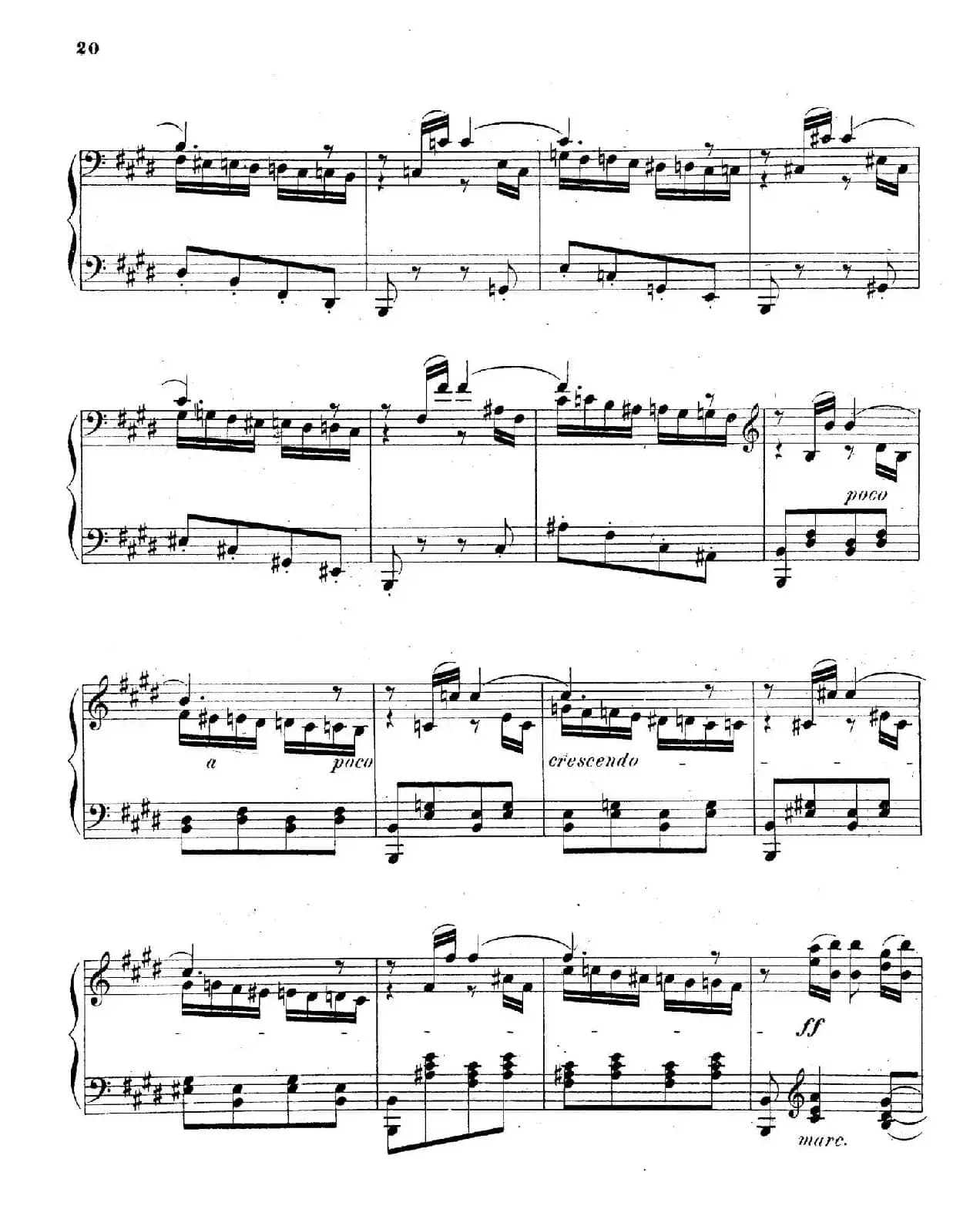 Characteristic Pieces Op.36(8首个性小品·8)