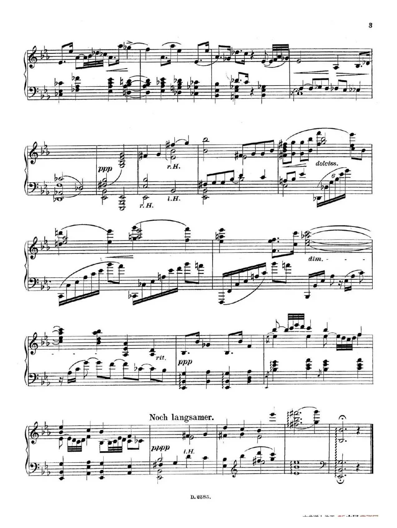 Fantasien über Gedichte von Richard Dehmel Op.9（德默尔之诗幻想曲1. 黄昏之声）