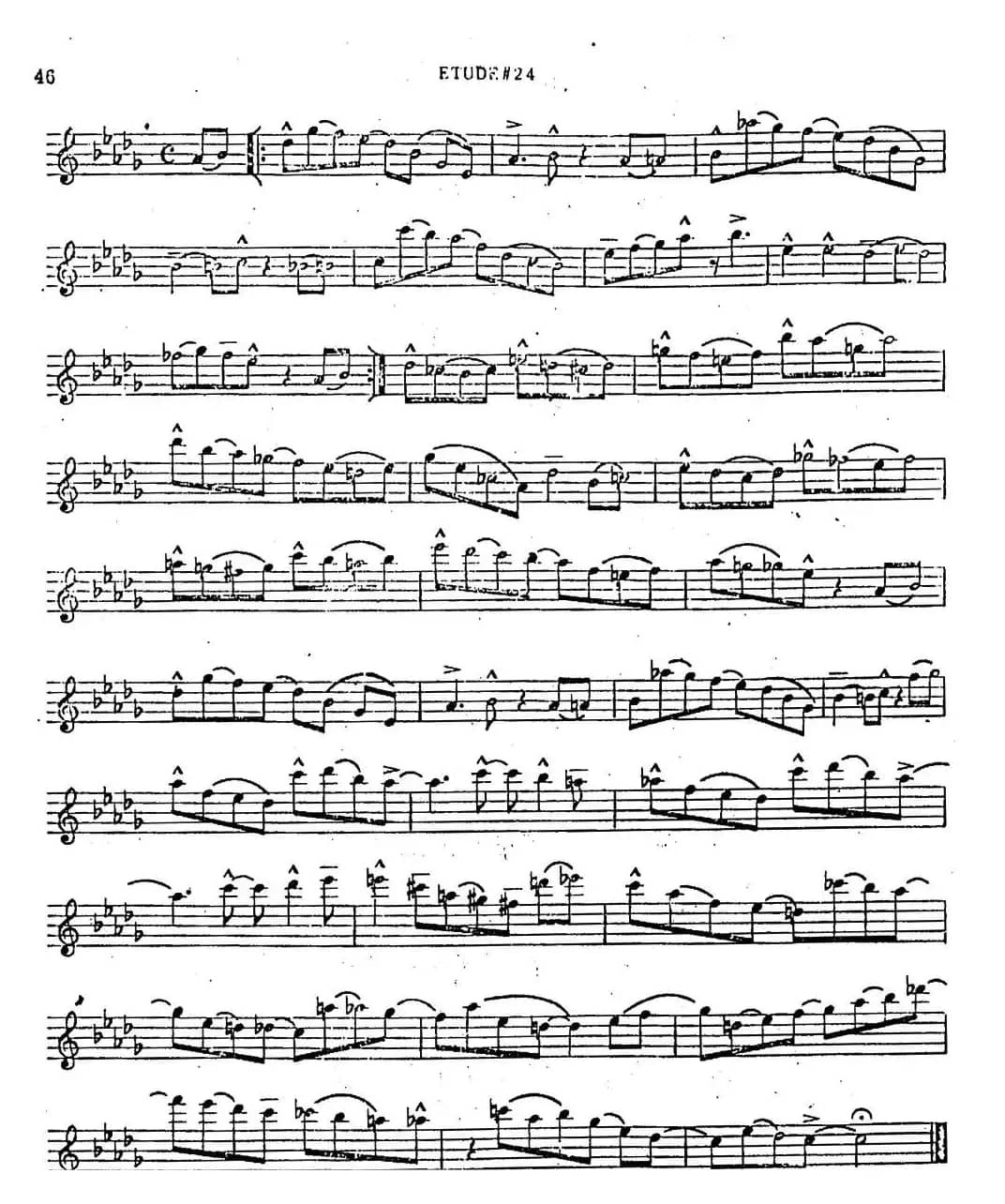 Intermediate Jazz Conception by Lennie Niehaus（25 Jazz Etudes）