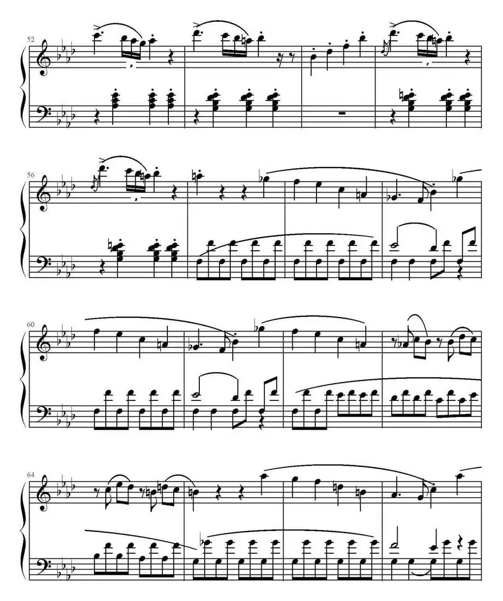 奏鸣曲第一乐章 