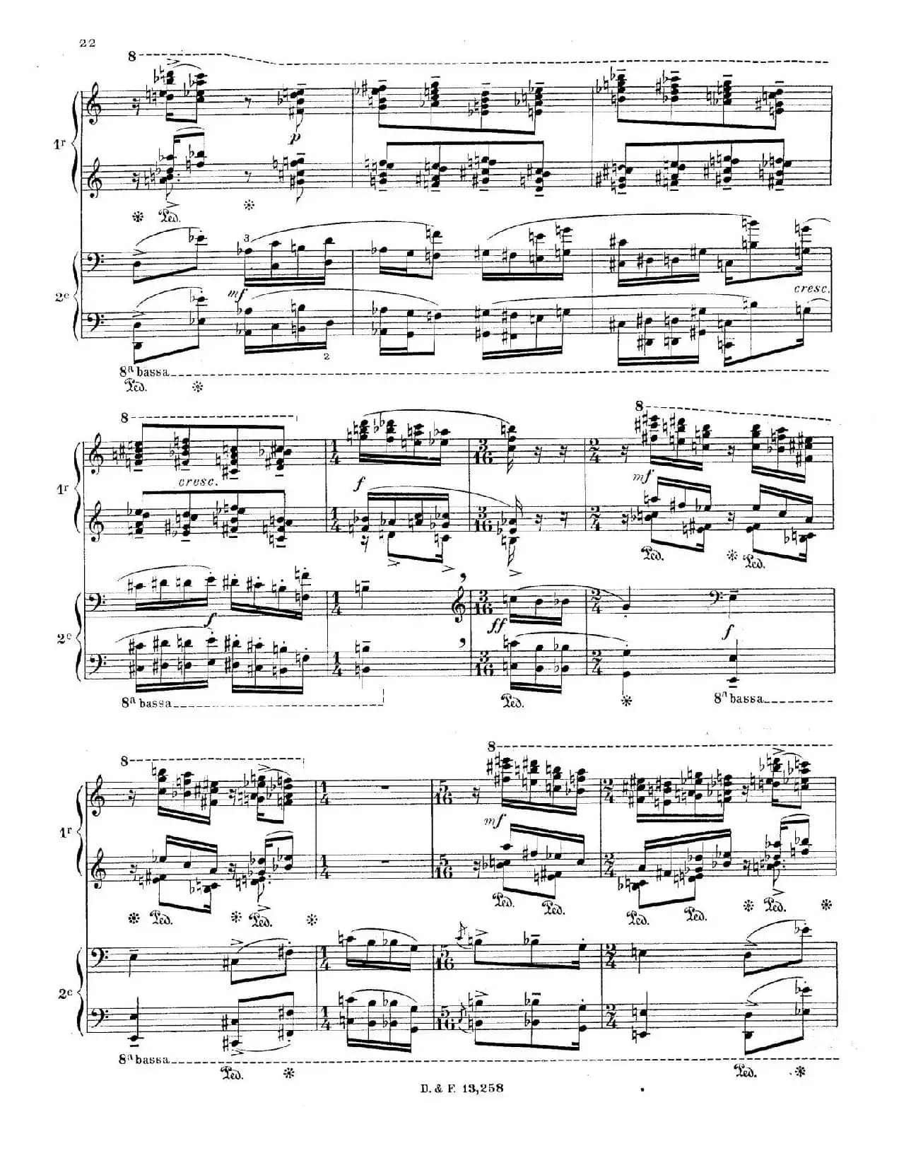 Visions de l'Amen（阿门的幻想·双钢琴·Ⅱ）