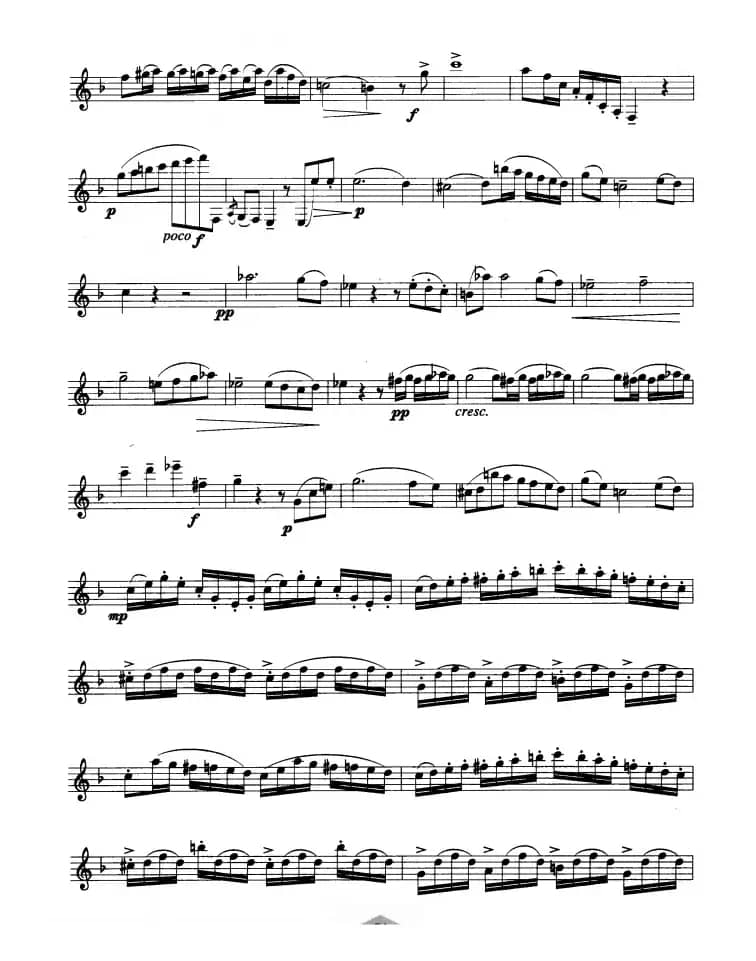 单簧管考级教材·第五级