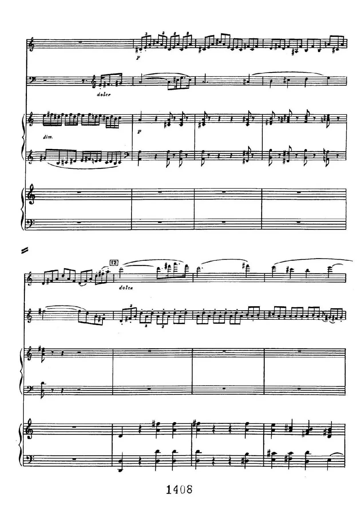 Triple Concerto in C Major Op.56(C大调三重协奏曲·双钢琴·Ⅰ)