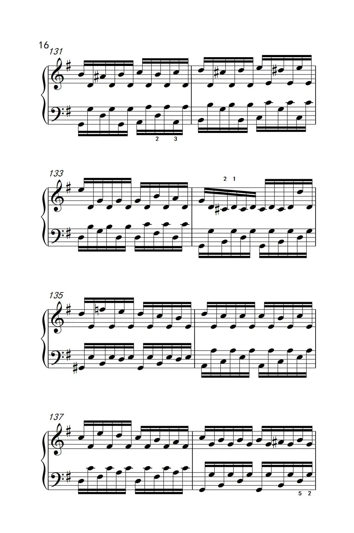 第七级2.G大调变奏曲 贝多芬（中央音乐学院 钢琴（业余）考级教程 7-9级）